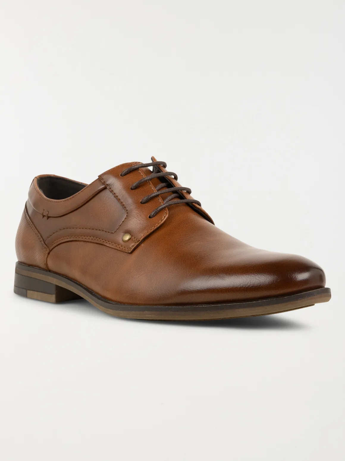 Chaussures lacet homme tan (40-46)