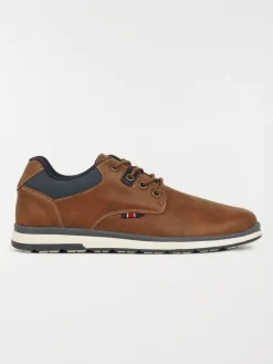 Chaussures marrons lacets homme (41-46)