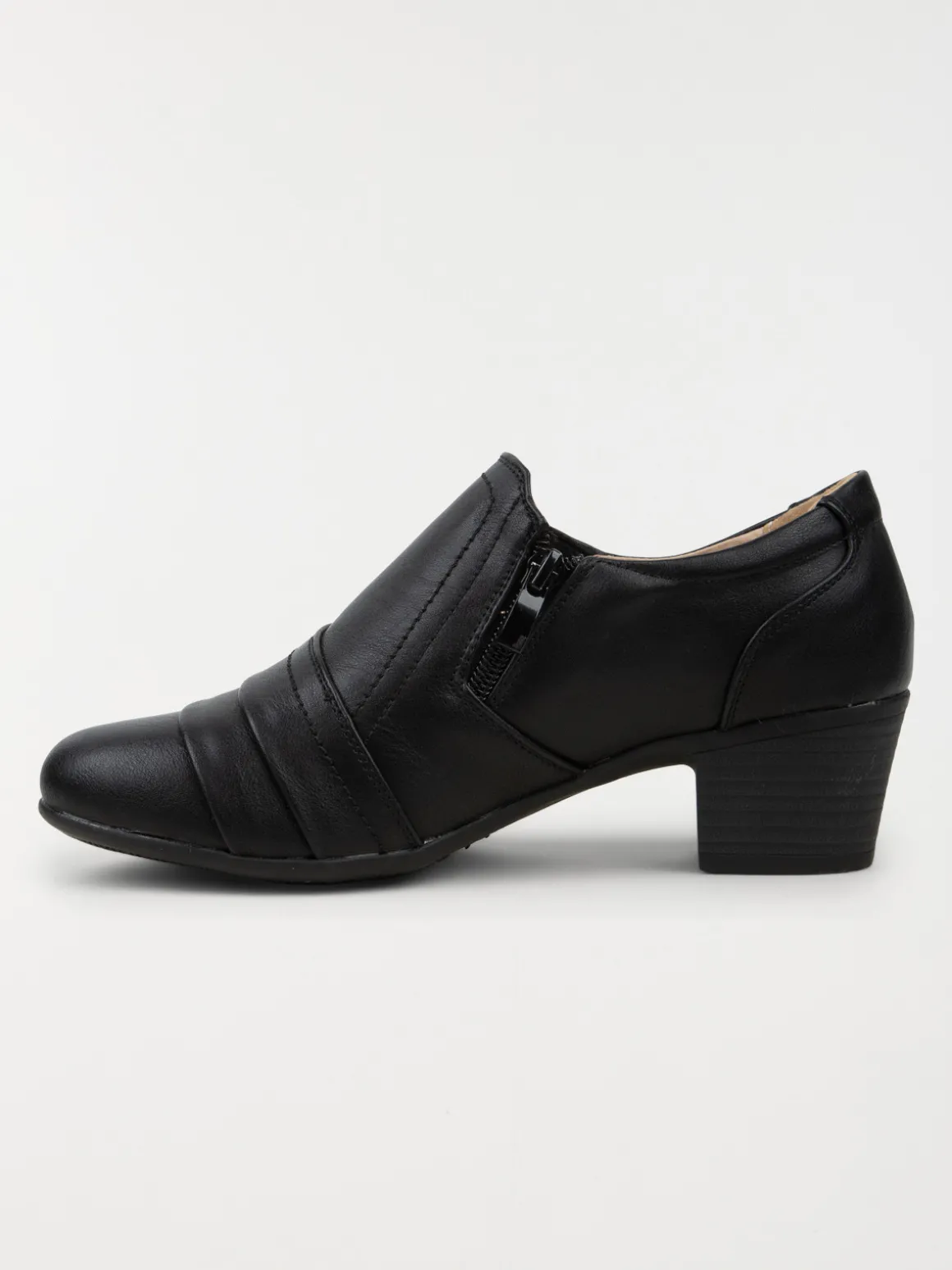 Chaussures noires à talon femme (36-41)