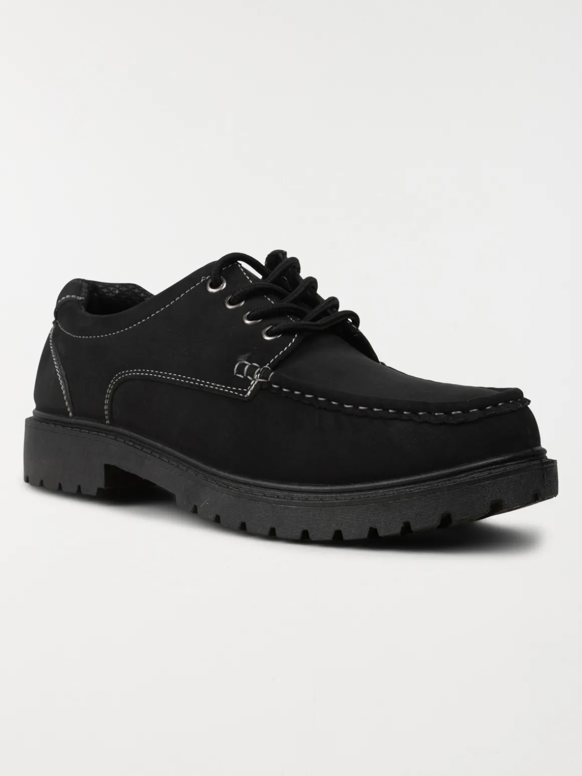 Chaussures noires homme lacets (40-45)