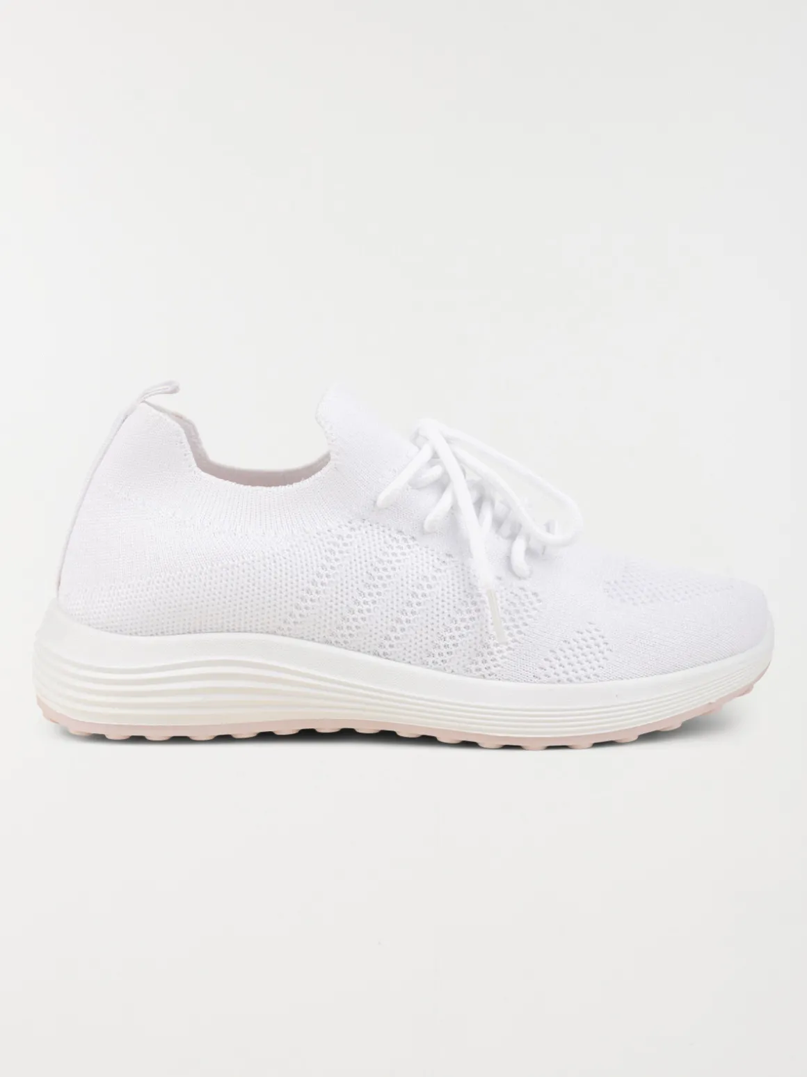 Chaussures sport femme blanc (36-42)