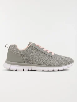 Chaussures sport femme gris (36-42)