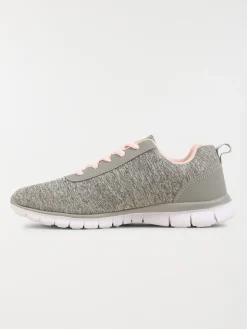 Chaussures sport femme gris (36-42)