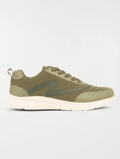 Chaussures sport homme kaki (40-45)