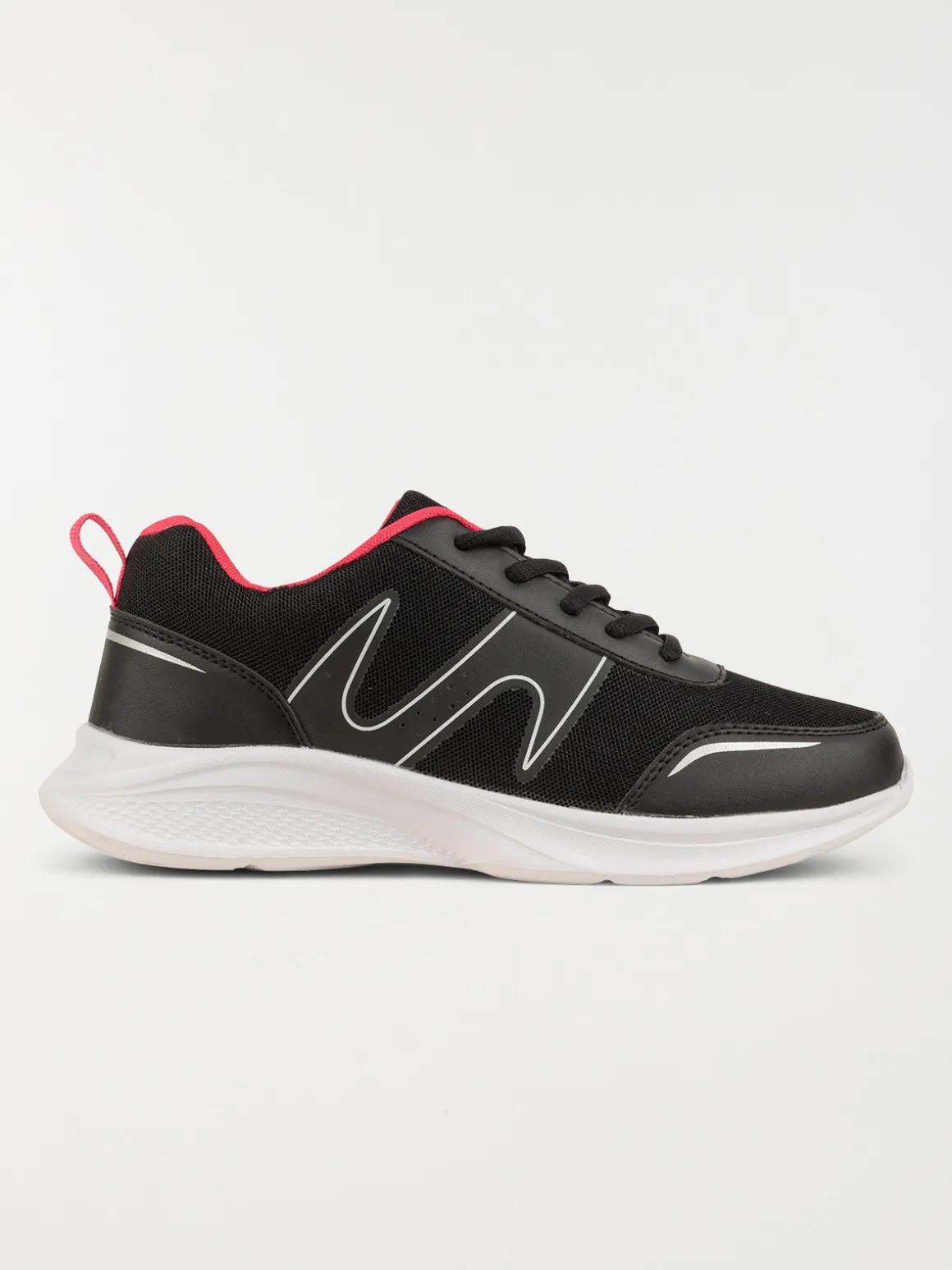 Chaussures sport noires femme (36-42)