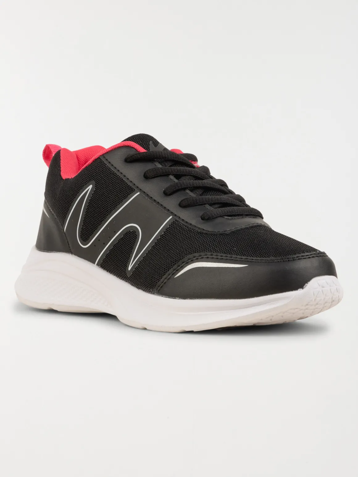 Chaussures sport noires femme (36-42)