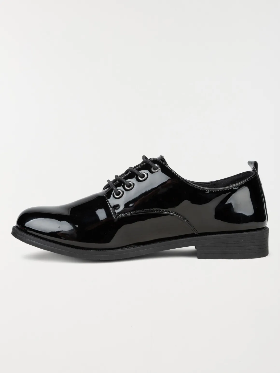 Chaussures vernies lacets femme (36-41)