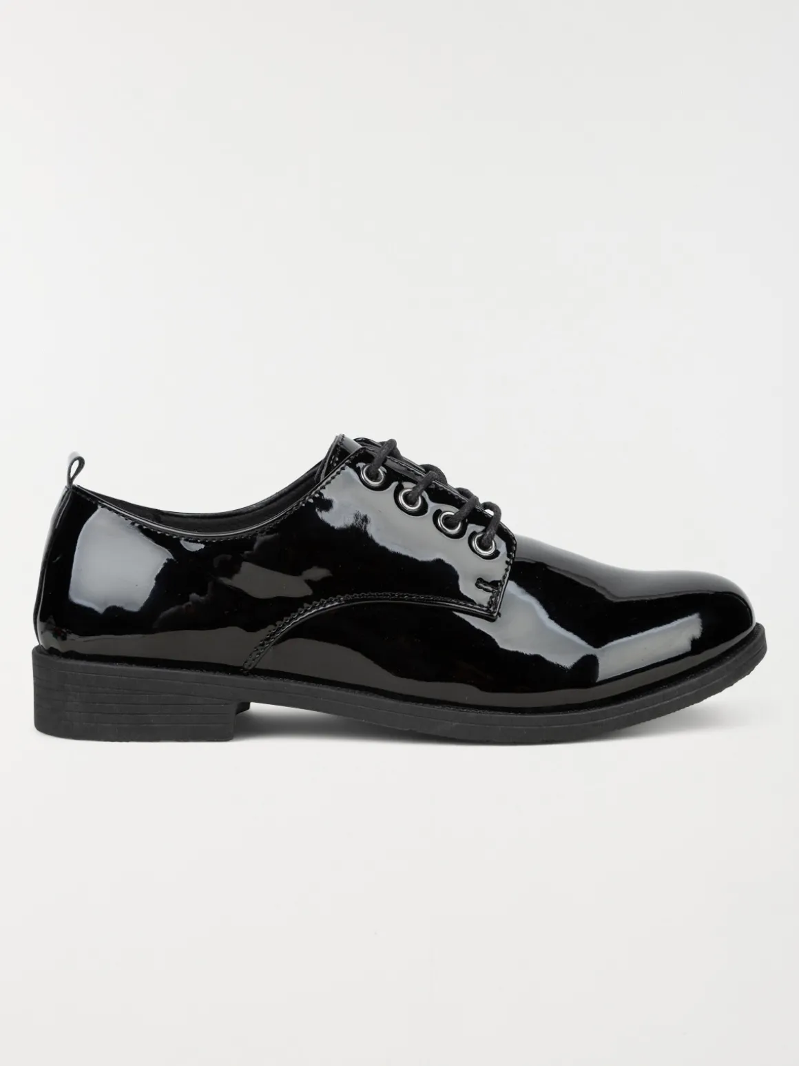 Chaussures vernies lacets femme (36-41)