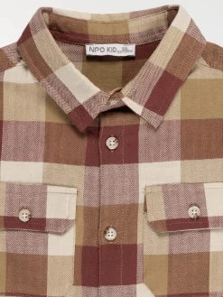 Chemise à carreaux garçon (3-12A)