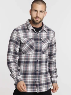 Chemise à carreaux homme