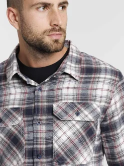 Chemise à carreaux homme