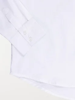 Chemise basique blanche fille (XXS-M)