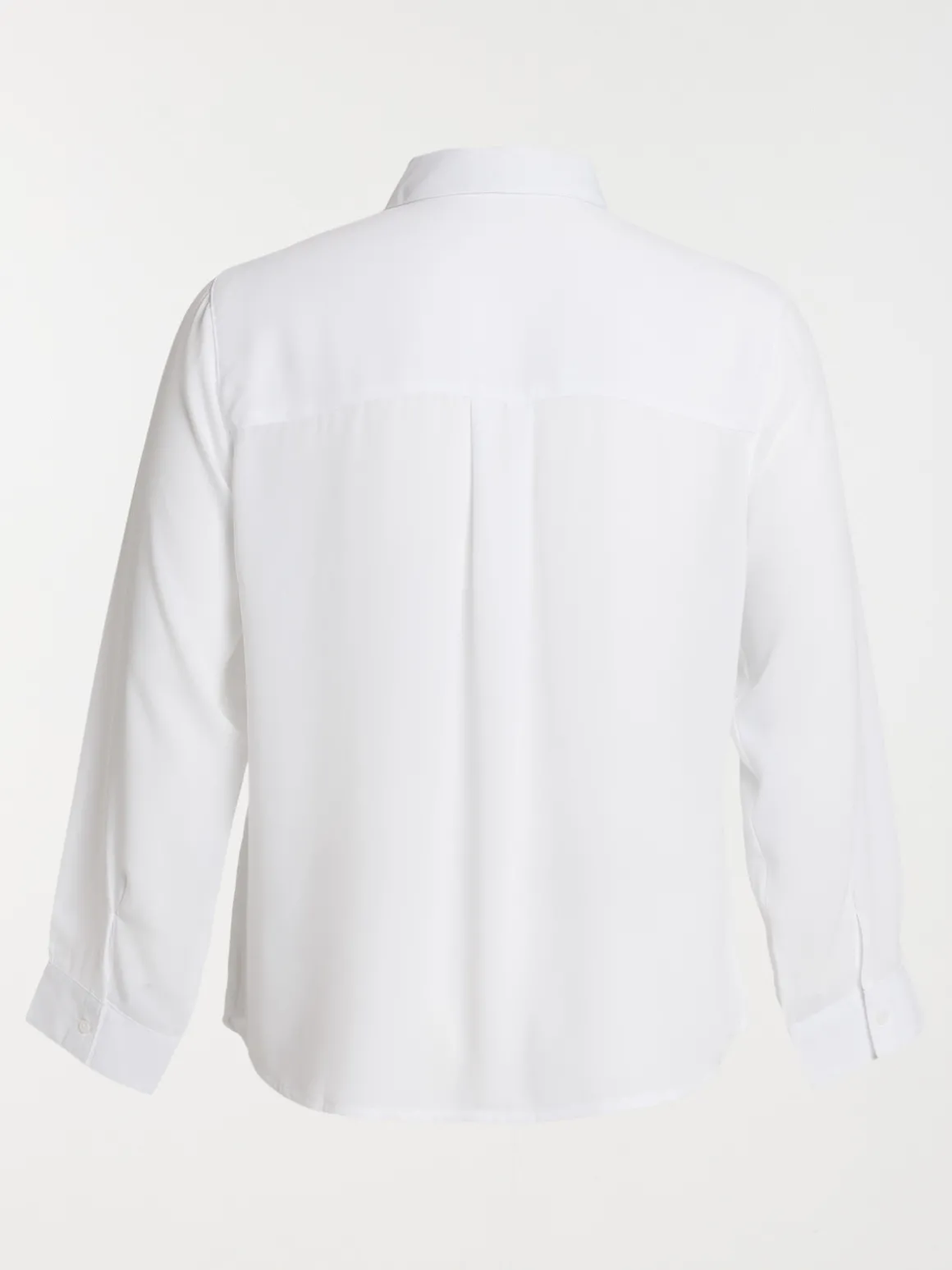 Chemise blanche grande taille femme