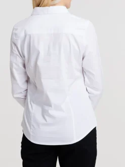 Chemise blanche manches longues femme