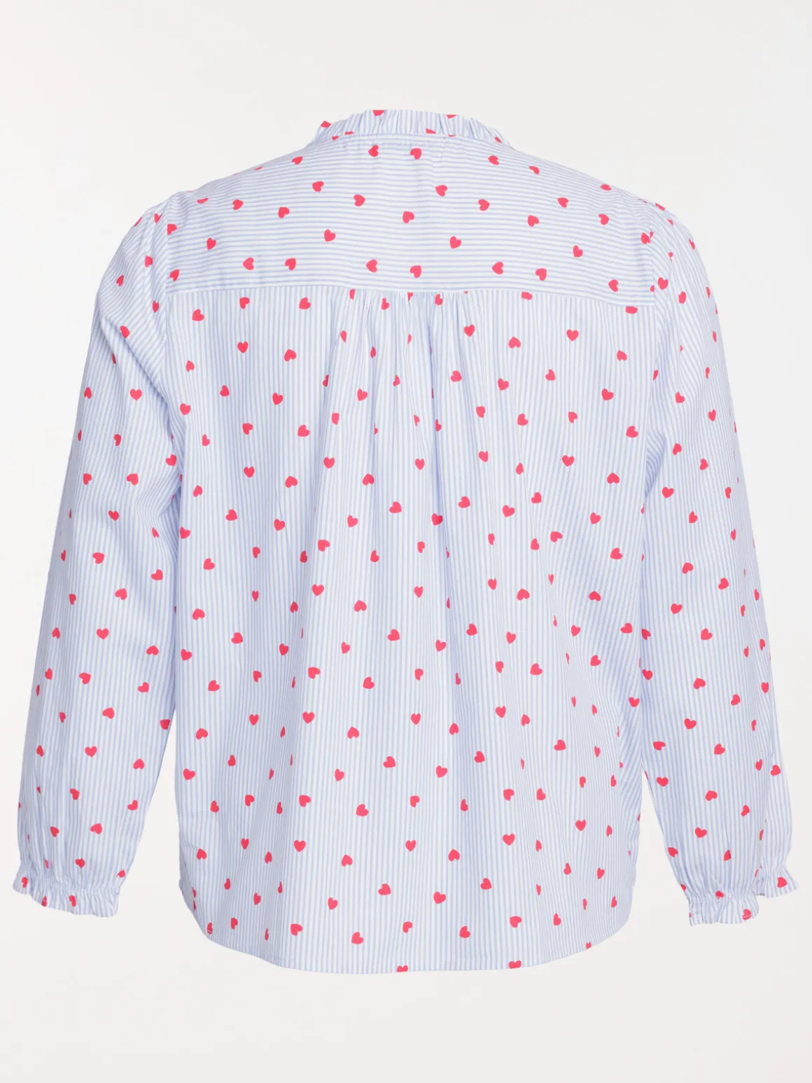 Chemise coeurs grande taille femme