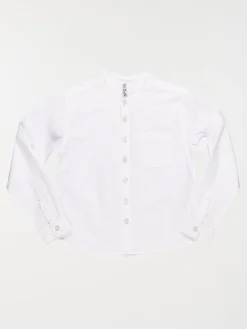 Chemise col mao blanche garçon (3-8A)