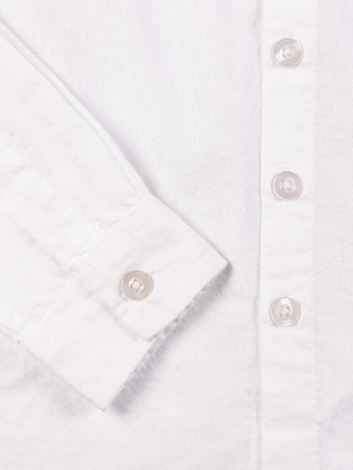 Chemise col mao blanche garçon (3-8A)