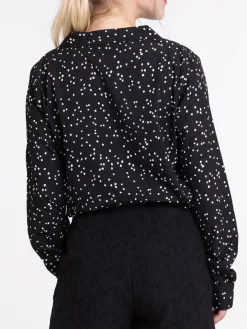 Chemise col pyjama femme