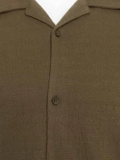 Chemise col tailleur grande taille homme