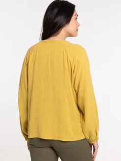 Chemise col tunisien olivette femme