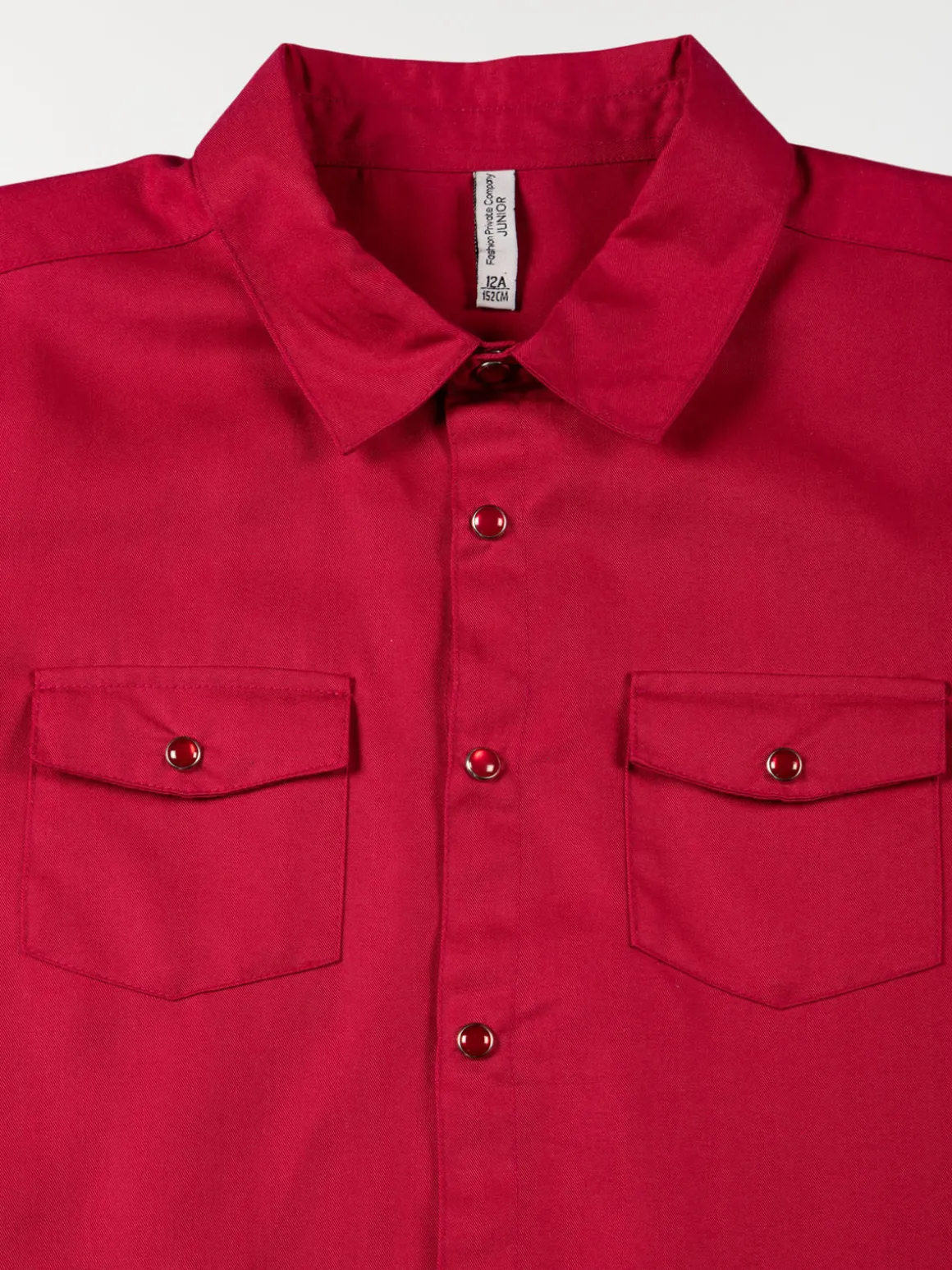 Chemise coloris prune fille (10-16A)