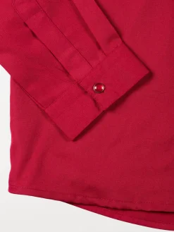 Chemise coloris prune fille (10-16A)