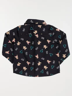 Chemise de Noël imprimée garçon (6-36M)