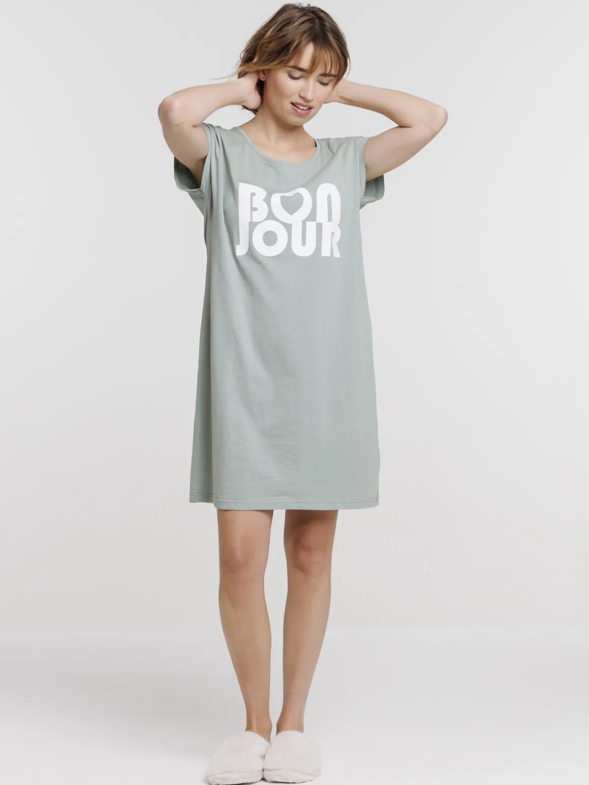 Chemise de nuit bonjour femme