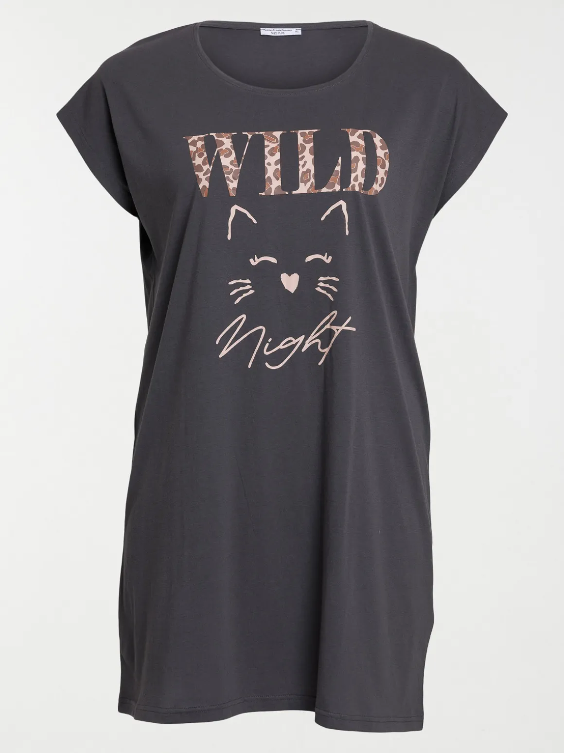 Chemise de nuit femme grande taille