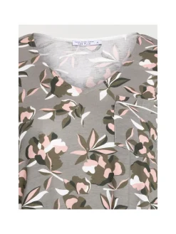 Chemise de nuit fleurie femme