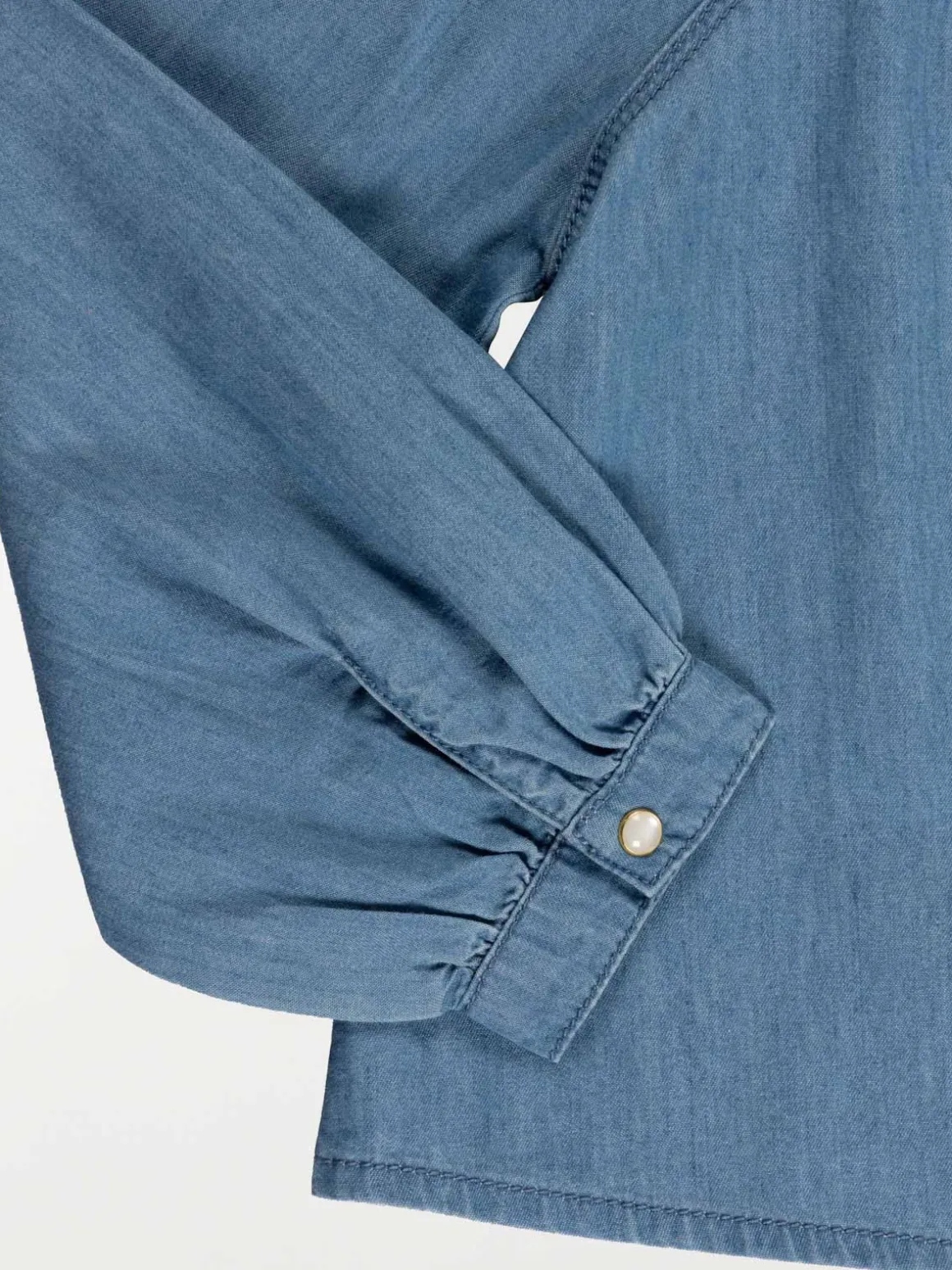 Chemise en jean fille (4-12A)