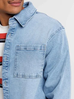 Chemise en jean stone homme