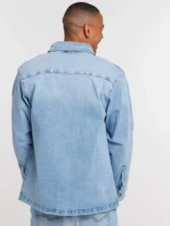 Chemise en jean stone homme