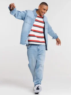 Chemise en jean stone homme