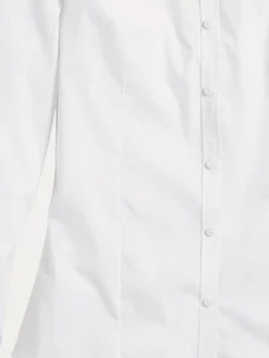 Chemise femme coloris blanc