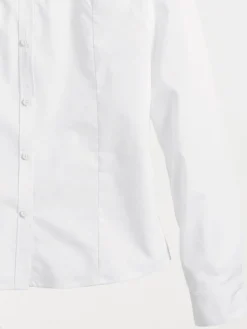 Chemise femme coloris blanc