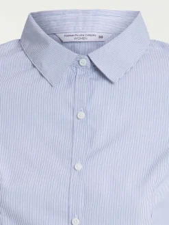 Chemise femme coloris bleu ciel