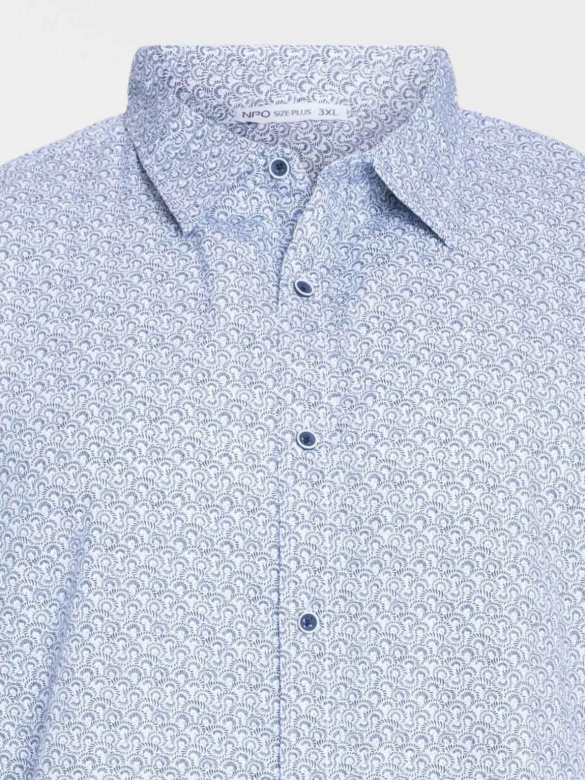 Chemise graphique grande taille homme