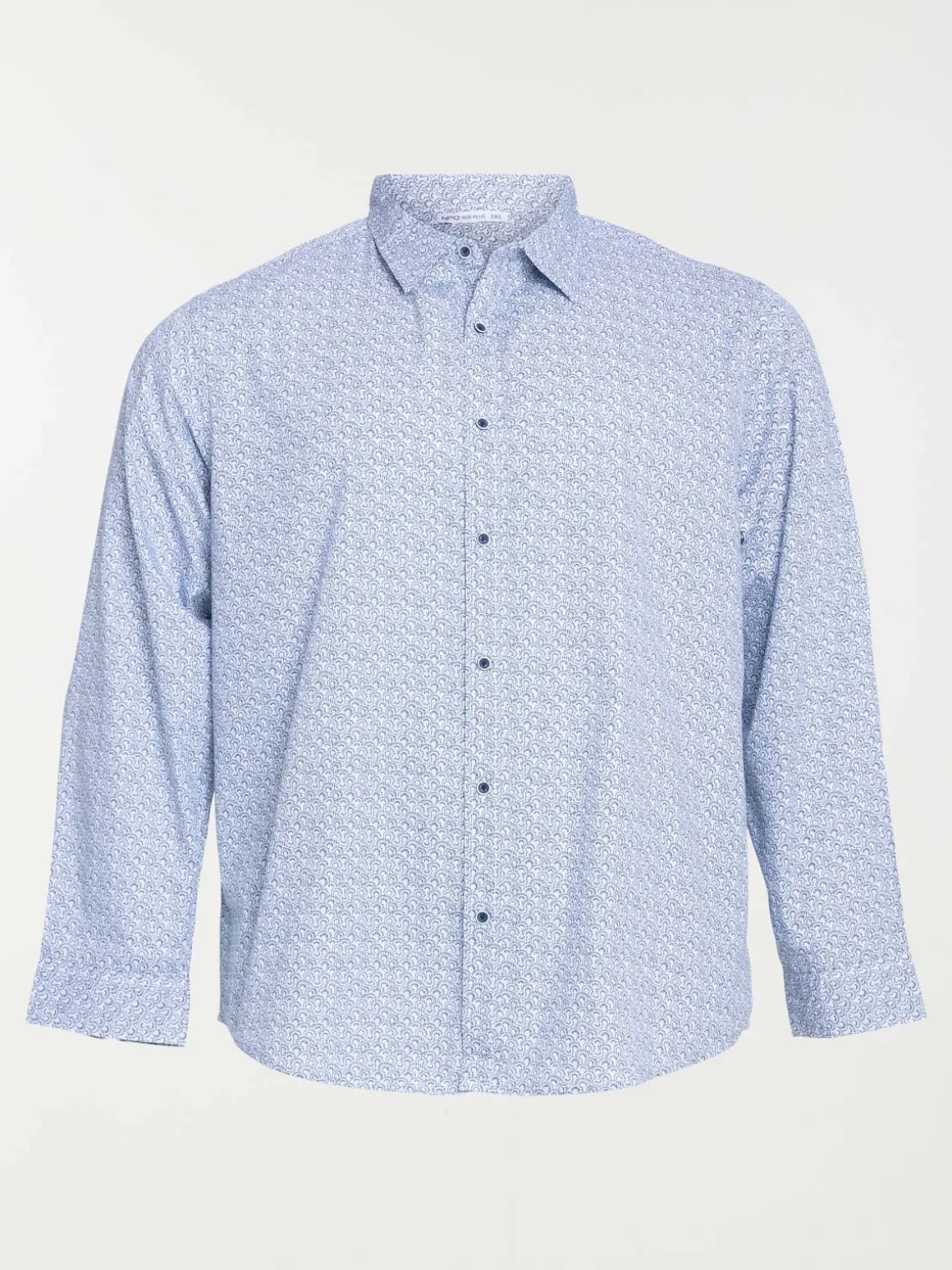Chemise graphique grande taille homme