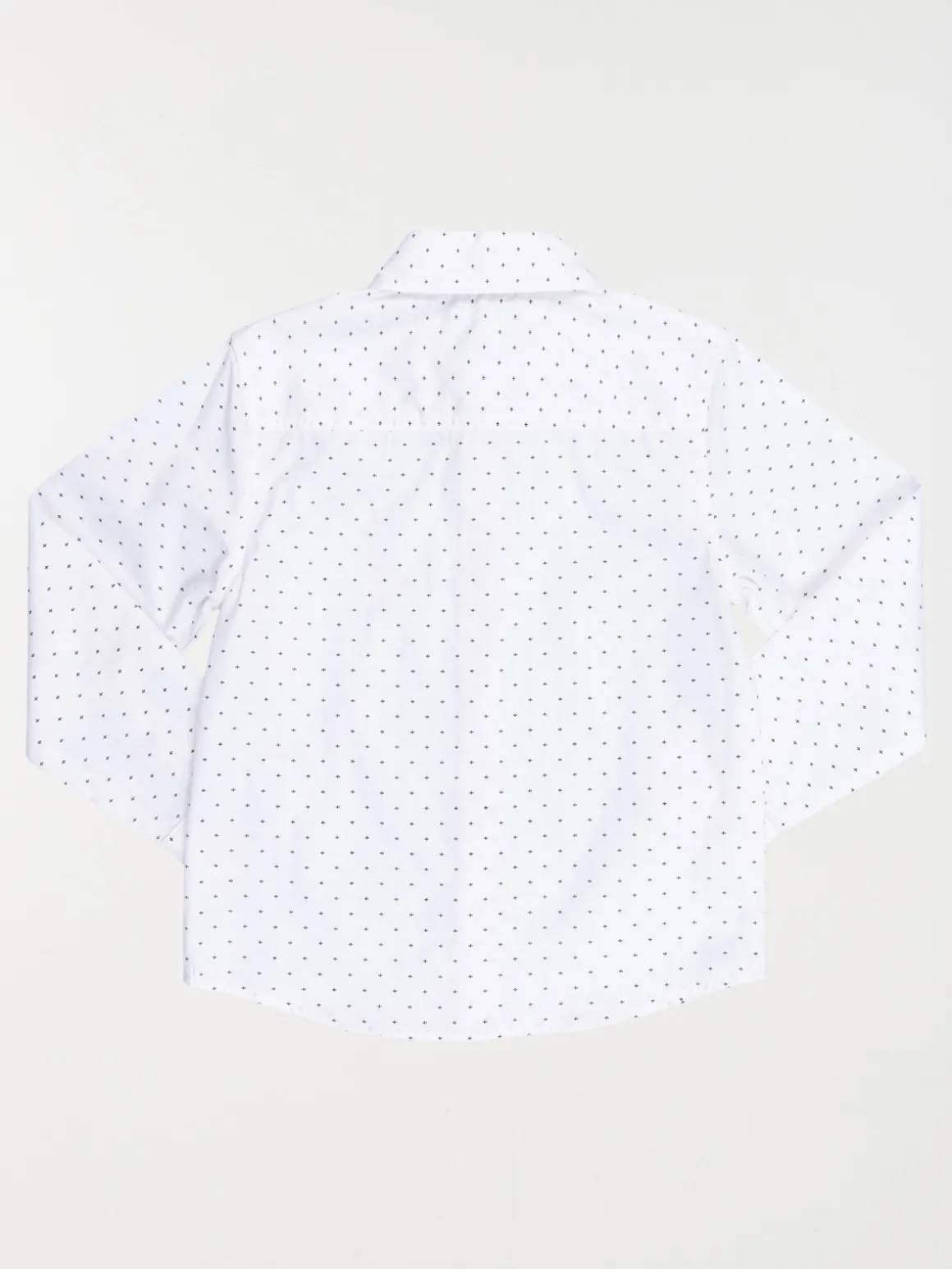Chemise imprimée blanche garçon (3-12A)