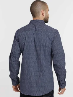 Chemise imprimée fleurs homme