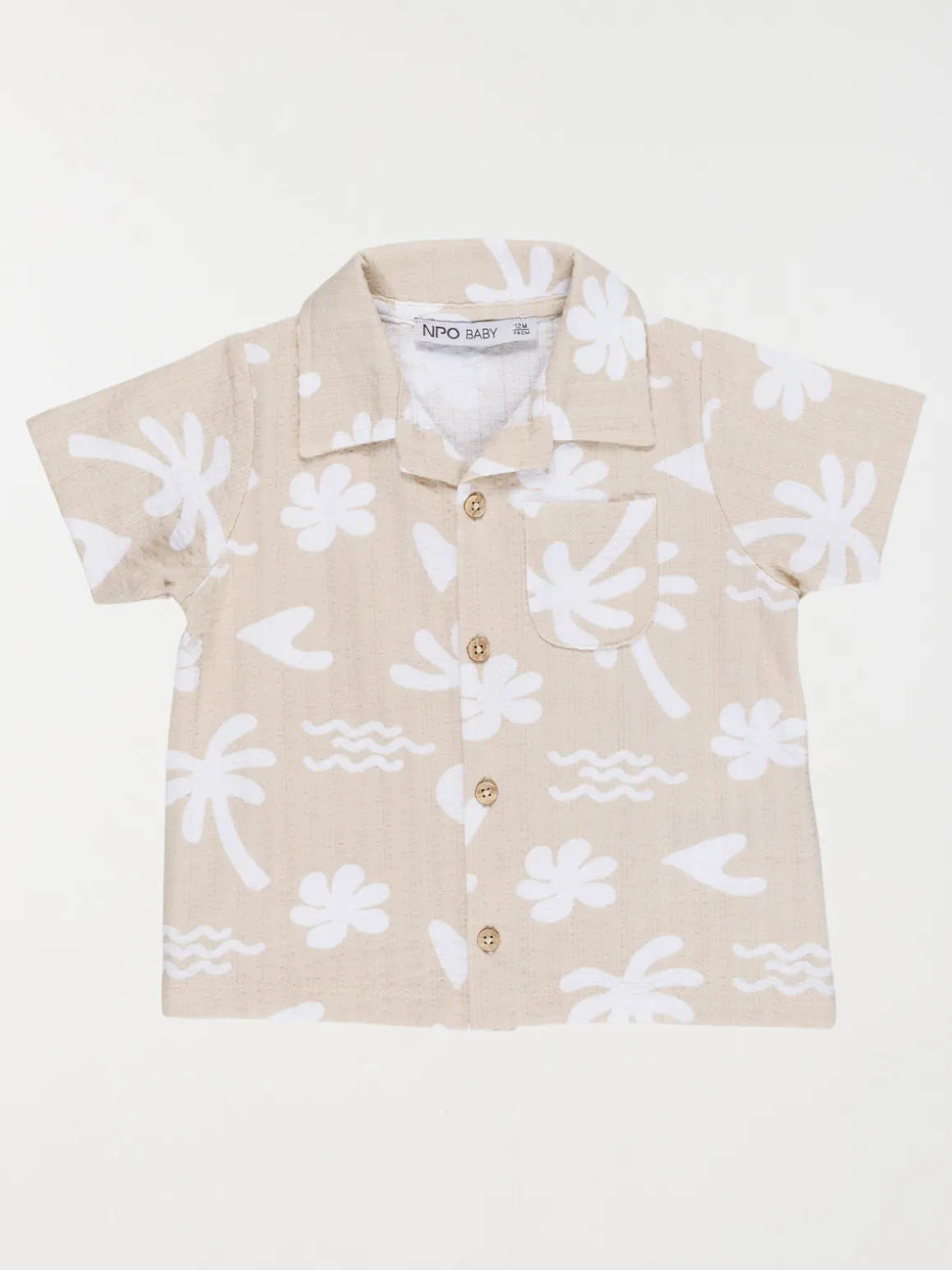 Chemise imprimée garçon (3-36M)