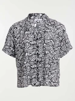 Chemise imprimée grande taille femme