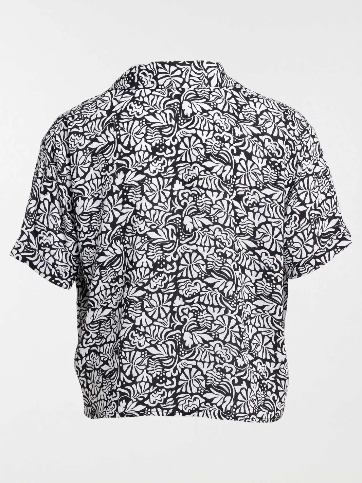 Chemise imprimée grande taille femme