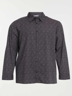 Chemise imprimée grande taille homme
