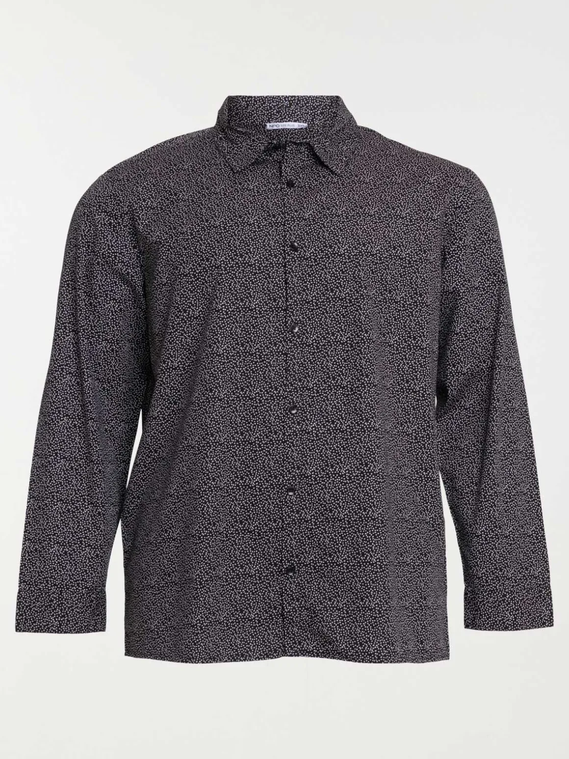 Chemise imprimée grande taille homme