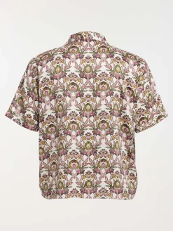 Chemise imprimée grande taille femme
