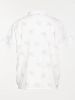 Chemise palmiers grande taille femme
