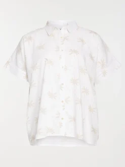 Chemise palmiers grande taille femme