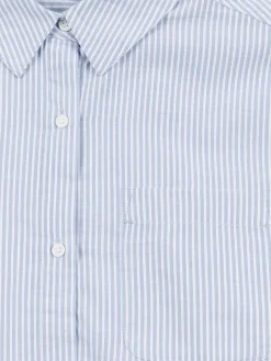 Chemise rayée bleue fille (XXS-M)